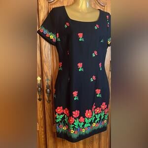 Jones New York Floral Pattern Dress Size 8